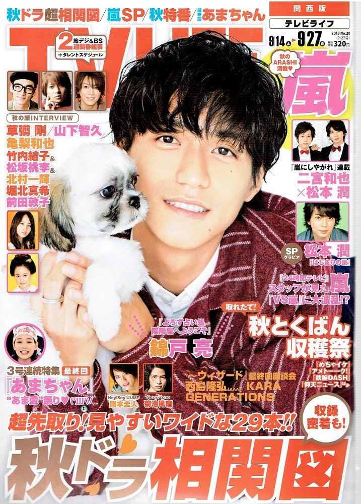 TV LIFE (テレビライフ) 関西版/2013年9/27号/錦戸亮