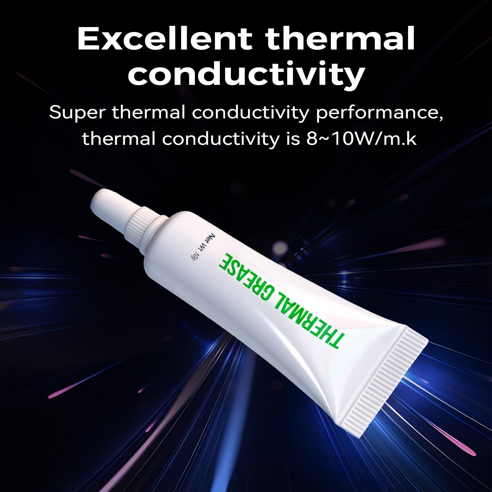 Creality Pasta termoprzewodząca dla zestawu dysz do drukarki 3D Wysoka przewodność cieplna Upgrade 350 ℃ odporne tłuszcze dla Ender 3 V4/K1/K1C/K1 Max/K2 Plus/Ender 3 V3/V3 SE/V3 KE/Ender 5 Niezbędny