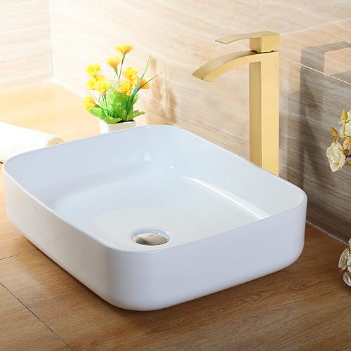Grifo de baño de oro cepillado, grifo de tocador moderno de un solo agujero, grifo de lavabo de baño de una sola manija, acero inoxidable, acabado