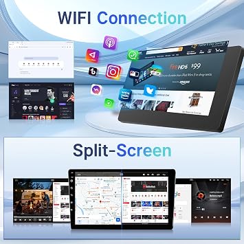 Leadfan Android Car Radio for Nissan Altima 2008-2012 Wireless Carplay & Android Auto, 9 Inch IPS Touch Screen Car Stereo in Dash GPS Bluetooth FM WiFi Backup Camera MirrorLink SWC