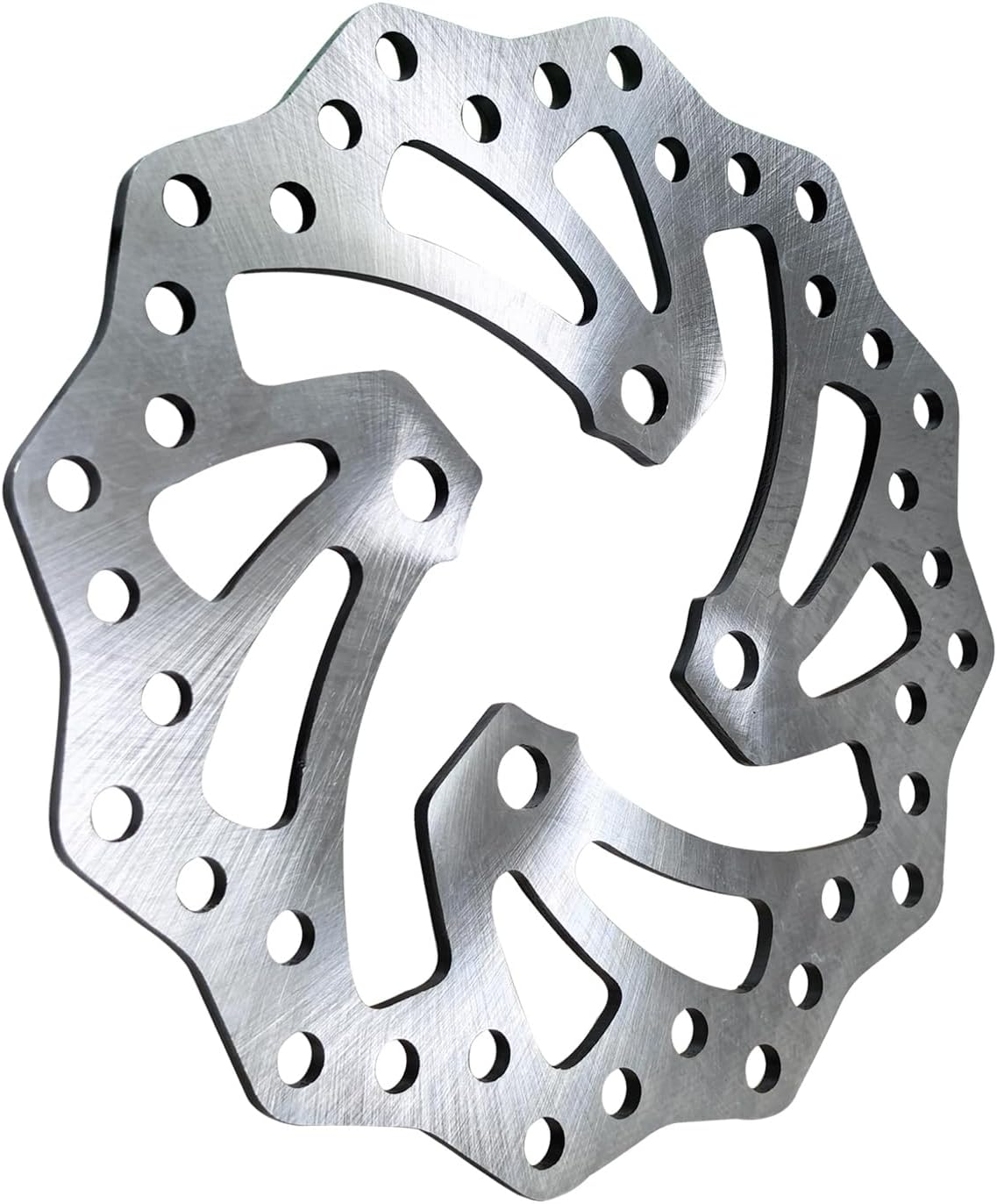 Rear Brake Rotor Disc Direct Replacement Compatible with Yamaha ATV Raptor 700 Special Edition YFM700 2009-2012, YFZ450 2017, YFZ450R 2009-2020, YFZ450X 2010-2011 OEM # 1S3-2582W-20-00