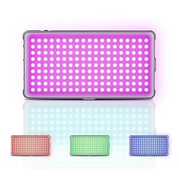 Simpex RGB Pocket LED Light with Built in 4000MAh Rechargeable Battery