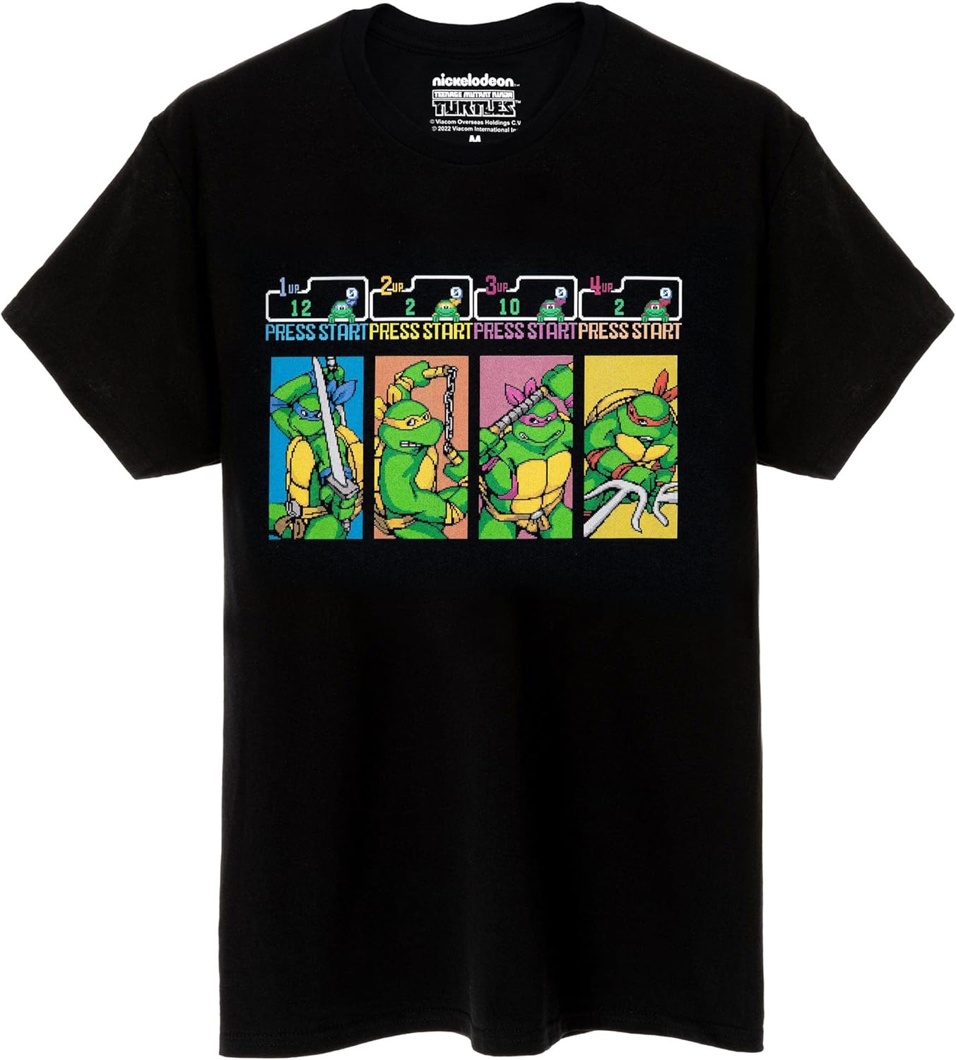 Amazon.com: Teenage Mutant Ninja Turtles T-Shirt Mens TMNT Arcade Game ...
