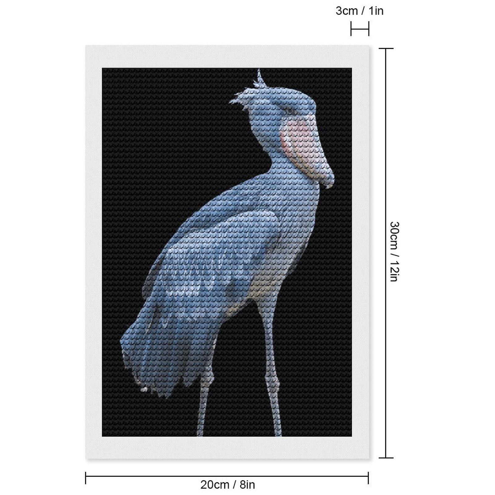 Amazon.co.jp: ダイヤモンドアート ハシビロコウ 鳥類 (2