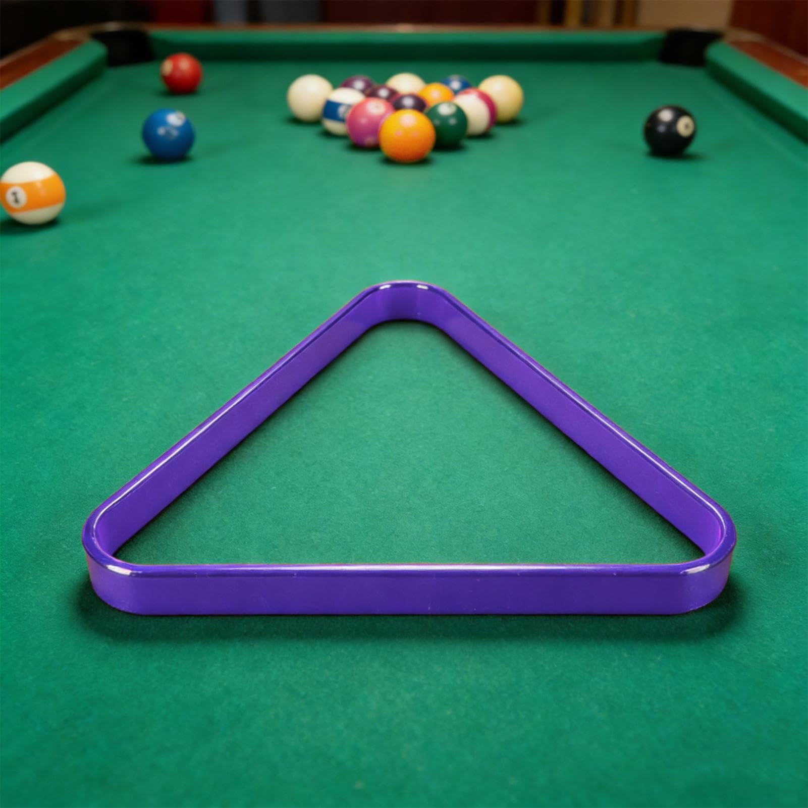 Triangolo da biliardo standard per tavoli da biliardo, resistente per allenamento, insegnamento e partite