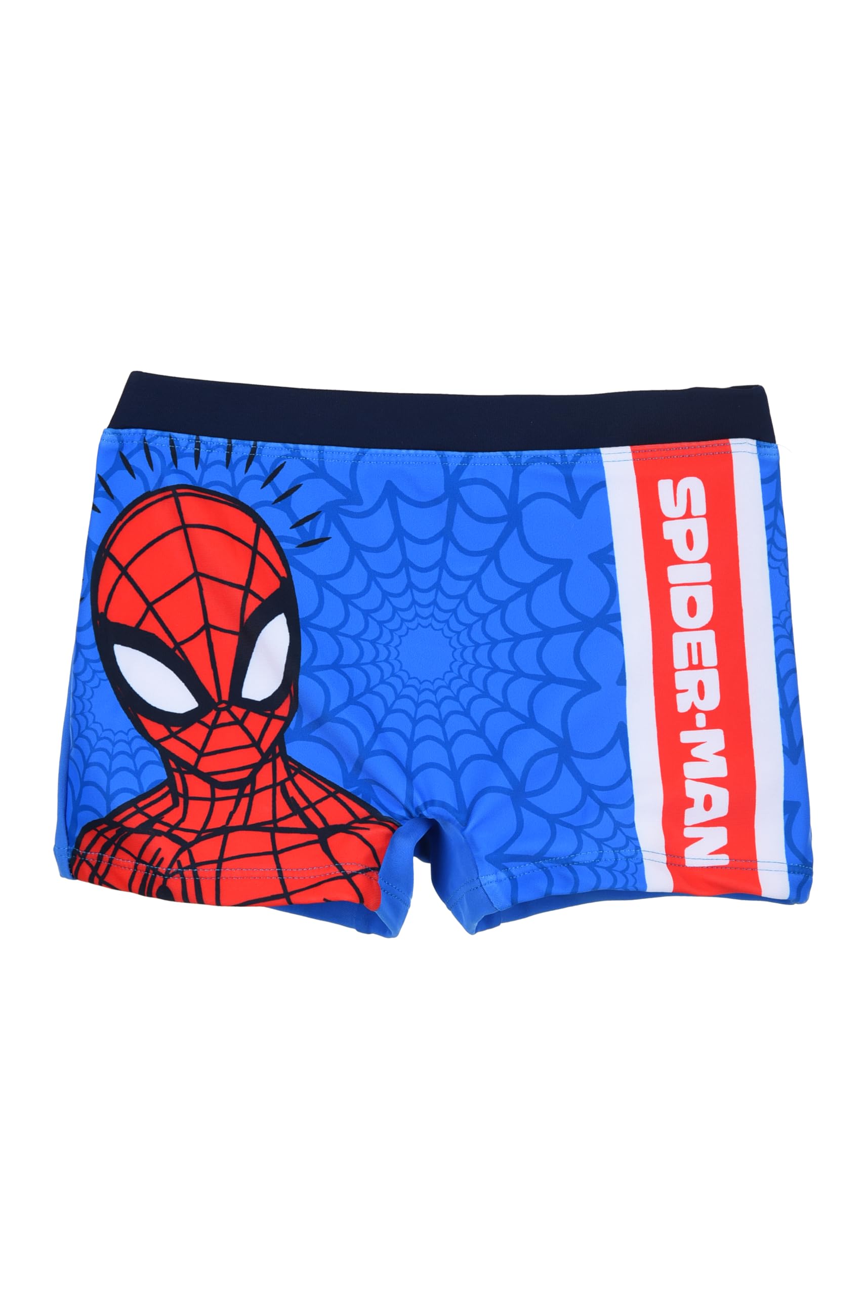 Marvel Spider Man Swimming Costume for Boys, Comic Design Swim Shorts for Children, Sizes 3 to 8 Years