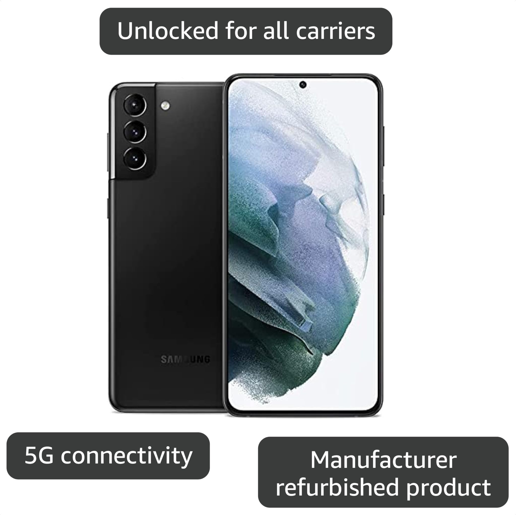 Amazon.com: SAMSUNG Galaxy S21+ Plus 5G, US Version, 128GB