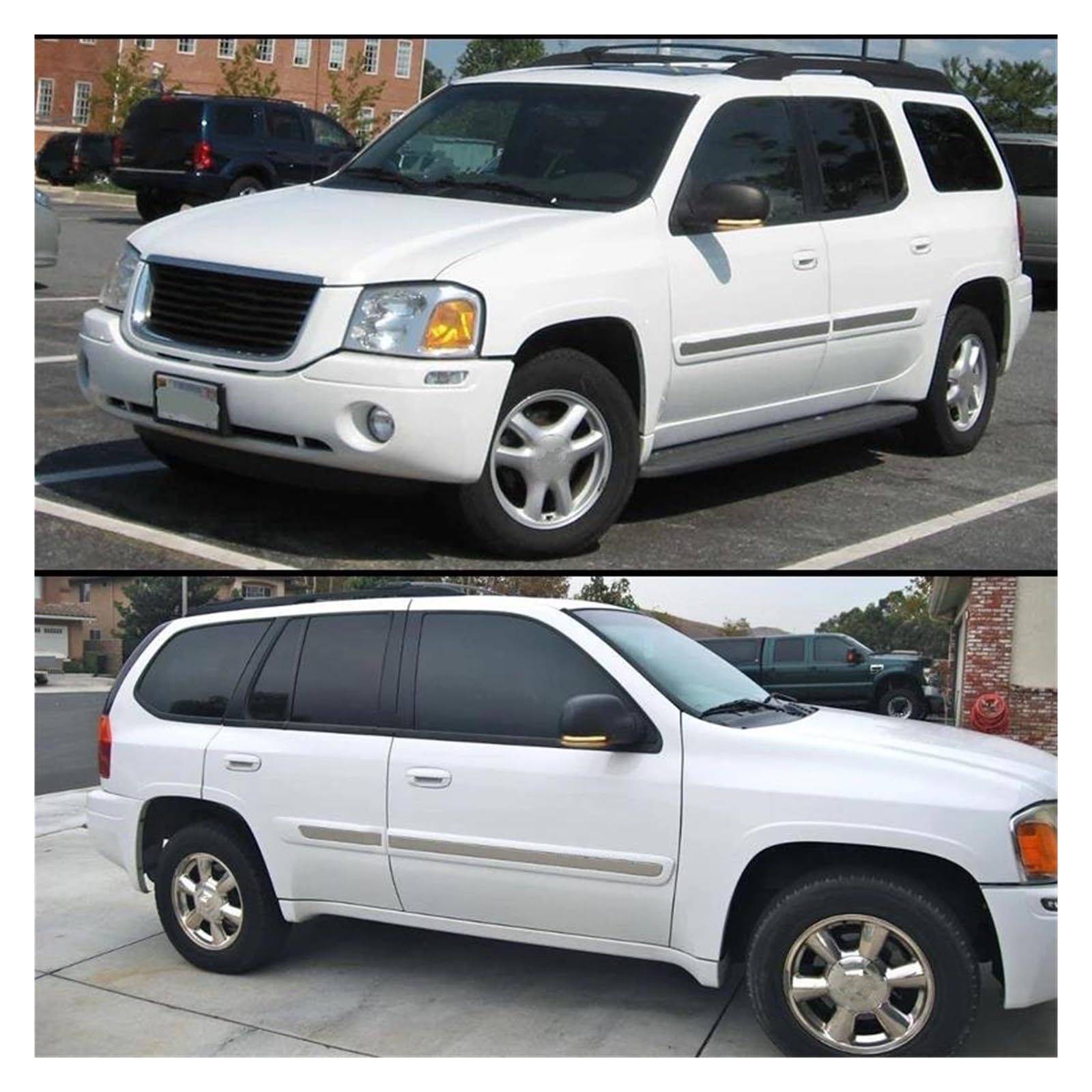 Générique RéPéTiteurs Clignotant Pour Oldsmobile Bravada 2002-2004 Feux De Rétroviseurs Latéraux Avant LED Ambre Dynamiques(Jaune)