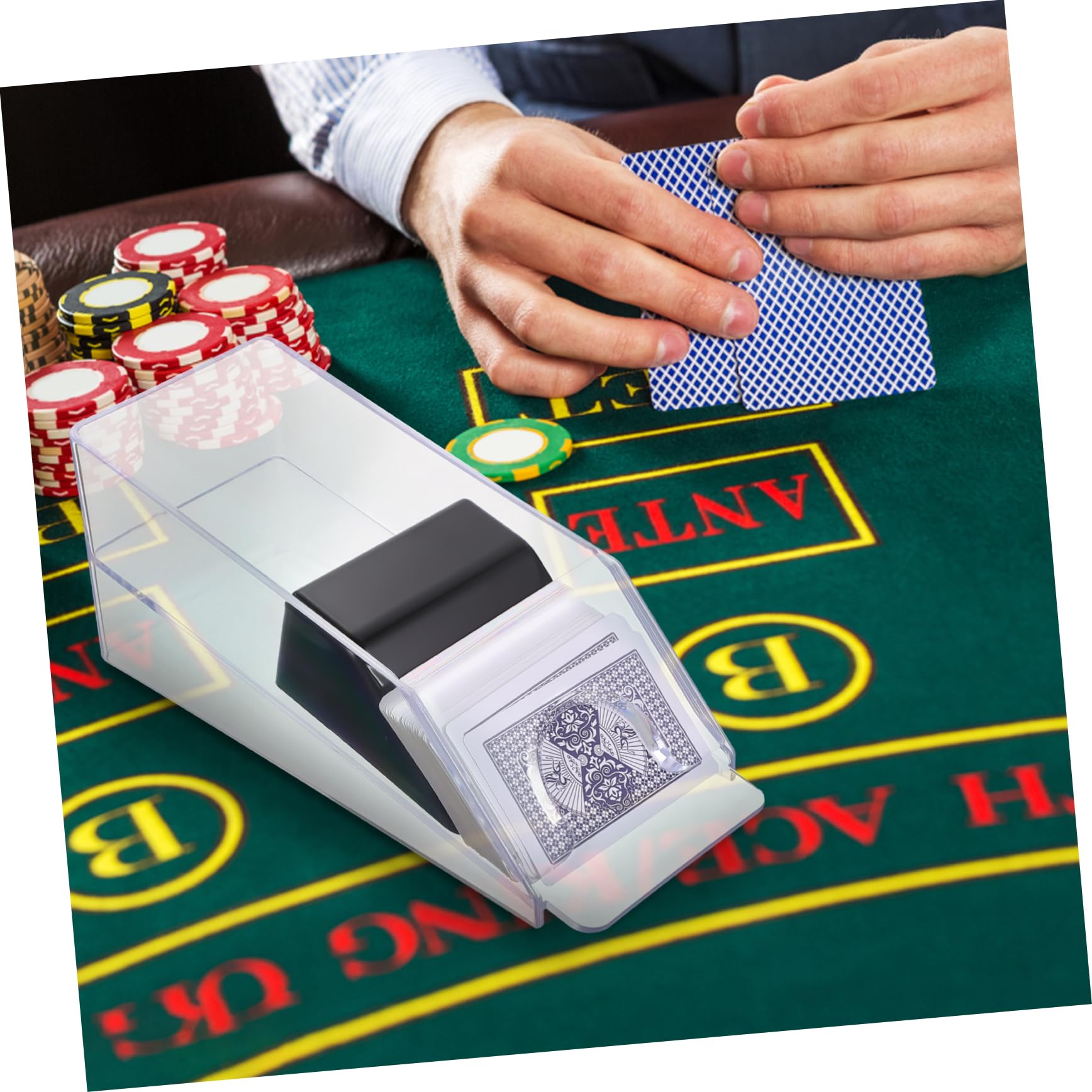 Macchina Automatica Per La Distribuzione Di Carte Da Poker Distributore Portatile Di Carte Da Gioco Per Giochi Allaperto E Forniture Per Giochi Da Tavolo