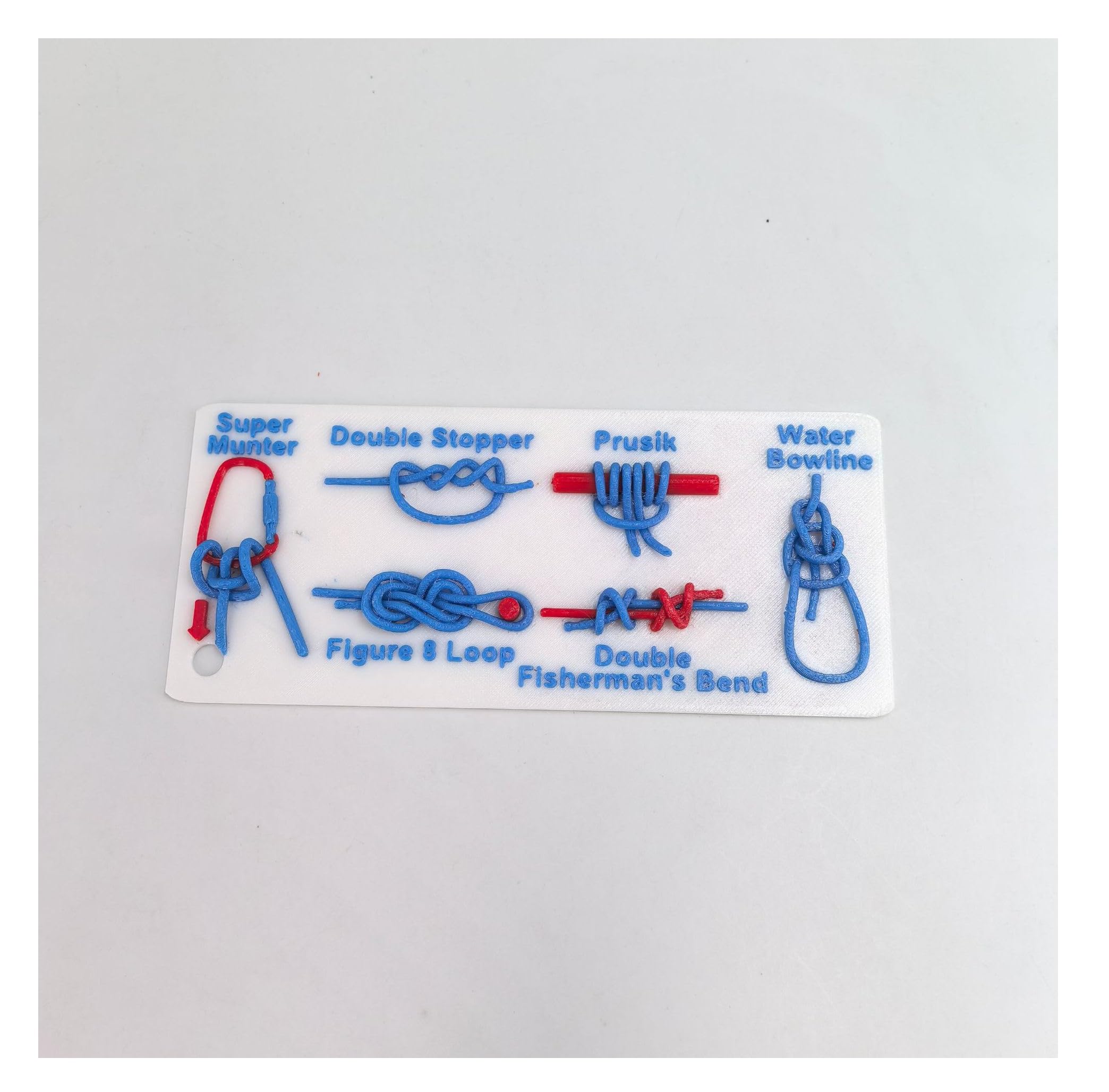 Cartes De Nœuds Extérieur étanches – 22 Nœuds De Corde Avec Mousqueton, Pour Camping, Randonnée, Scout