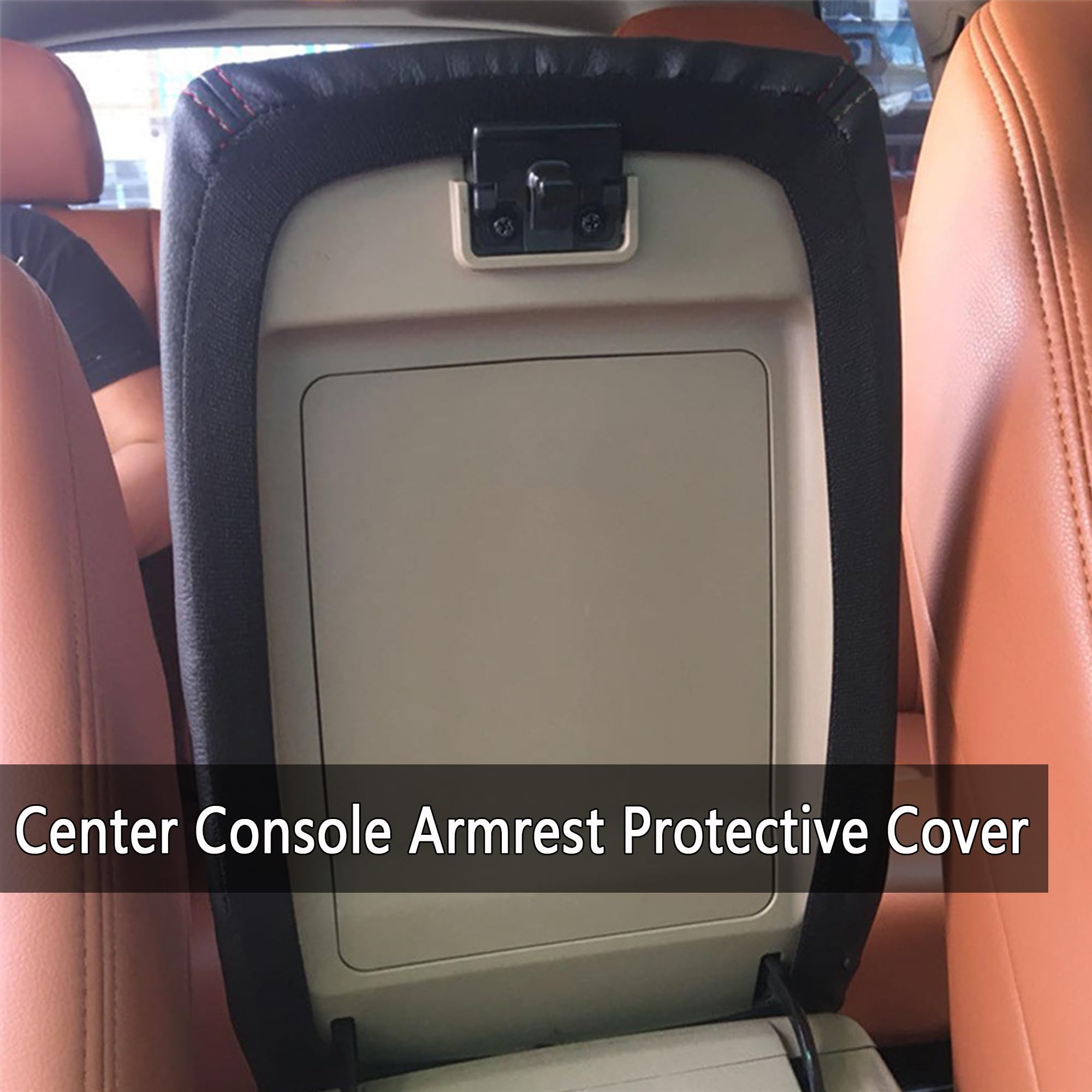 Copri Bracciolo Auto Per Volkswagen Golf 7 - Pelle PU Morbida 2014-2020 - Foto 2