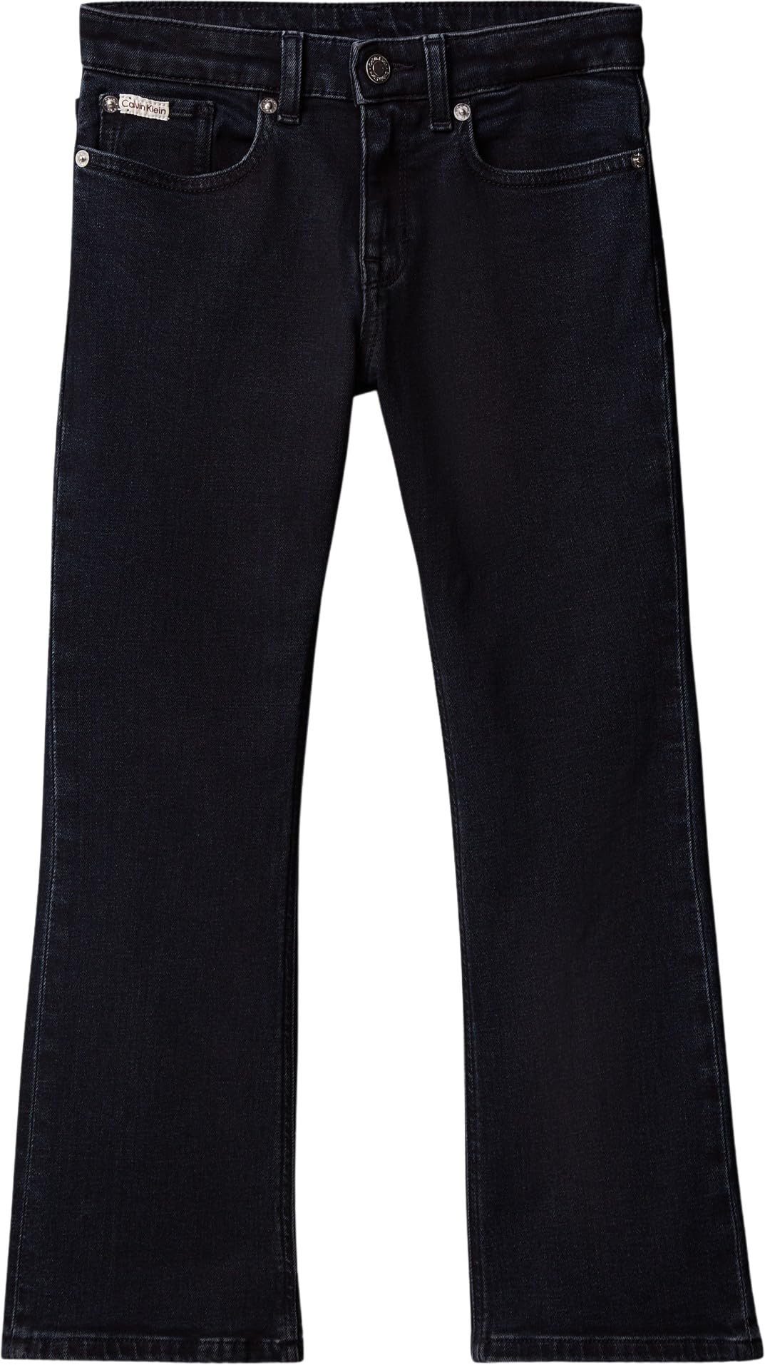 Calvin Klein Mr Flare Ess Blue Black Str Dnm Lvcksjc03g - Inne dżinsy Dziewczynki