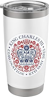 Coronation Emblem Stainless Steel Insulated Tumbler
