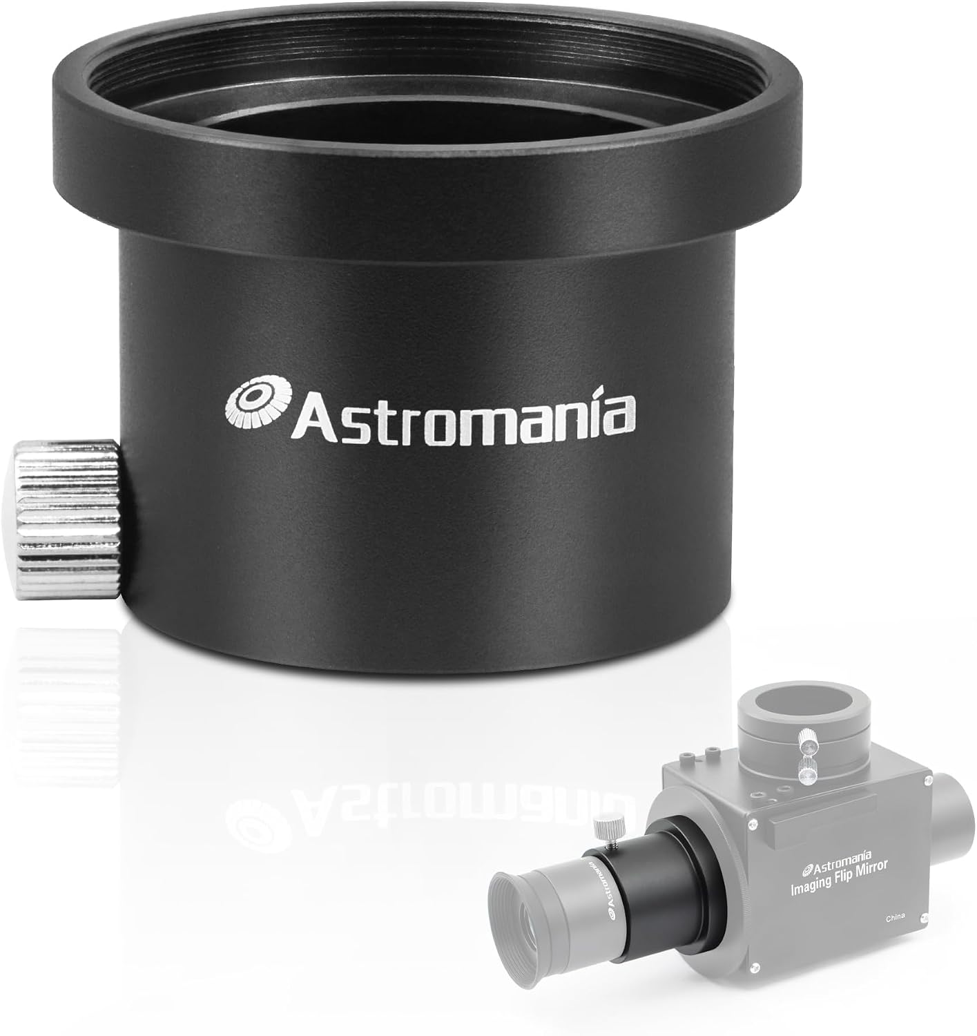 Astromania M42X0.75 Female Thread to 1.25" Adapter - Connecting to a Filter Wheel, to Another Adapter with T-2 Thread, with an Off-axis Guider for Astrophotography or Visual observing