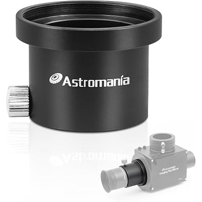 Astromania M42X0.75 Female Thread to 1.25" Adapter - Connecting to a Filter Wheel, to Another Adapter with T-2 Thread, with an Off-axis Guider for Astrophotography or Visual observing