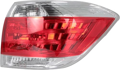 Miniatura 7 de labwork Reemplazo de la luz trasera del lado del pasajero para Toyota Highlander 2011-2013 Conjunto de lámpara de freno trasero derecha derecha