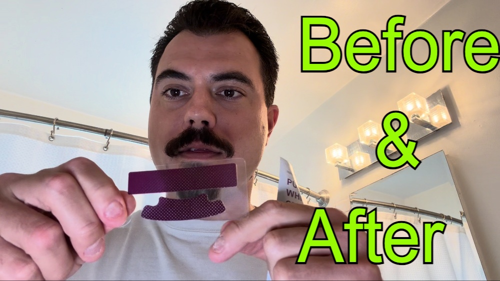 Watch Before and After Demo REVIEW - Purple Teeth Whitening Strips on ...