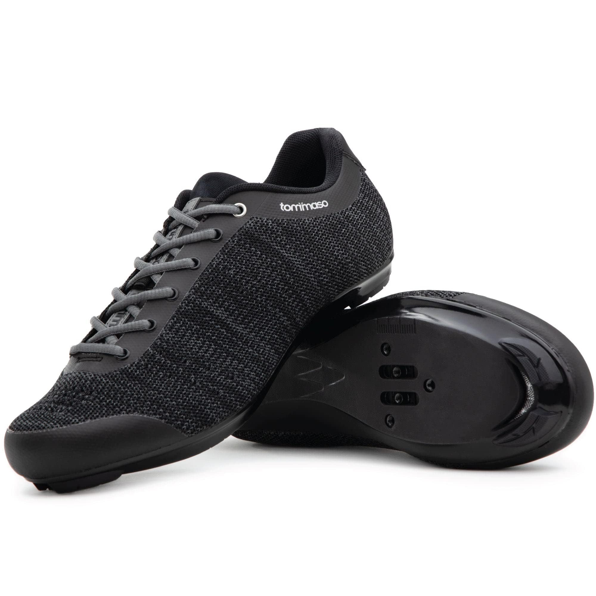 Strada Mens Cycling Shoes for Road Bikes – Universally Compatible with All Shoe Clips & Bike Cleats, from SPD to Look Delta to Speedplay – Bike Shoes for Road Biking & Indoor Cycling