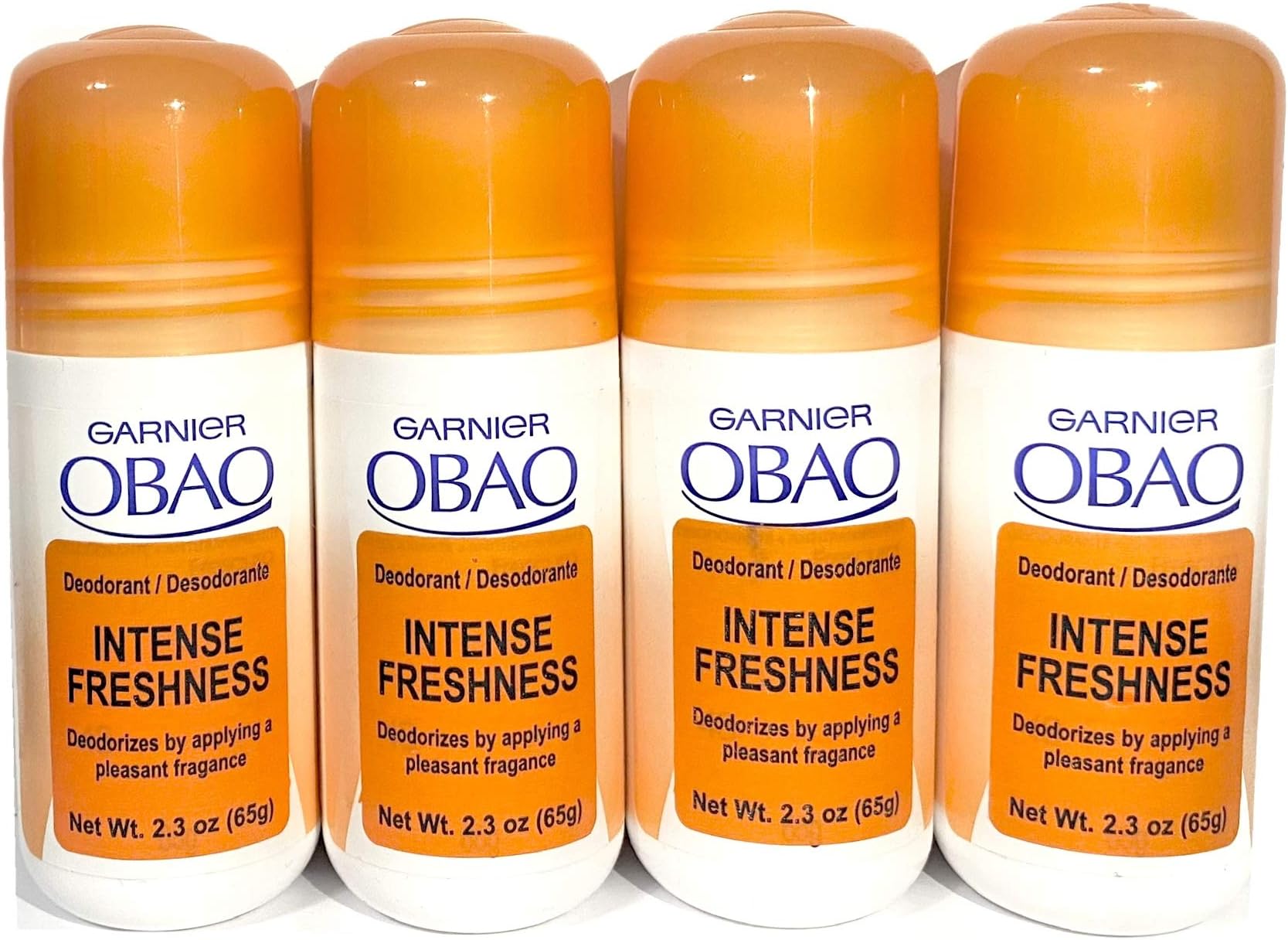 Garnier OBAO for Women, 48 Hour Roll on Deodorant & Antiperspirant, 65 g each by Garnier OBOA