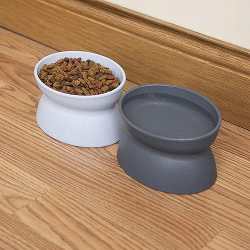 Miniatura 5 de Kitty City Raised Cat Food Bowl Collection_Stress Free Pet Feeder and Waterer