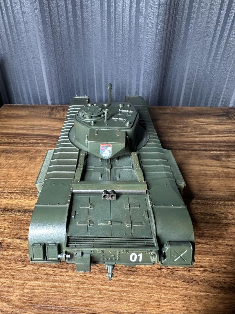 ガルパンチャーチル歩兵戦車 聖グロリアーナ仕様完成品