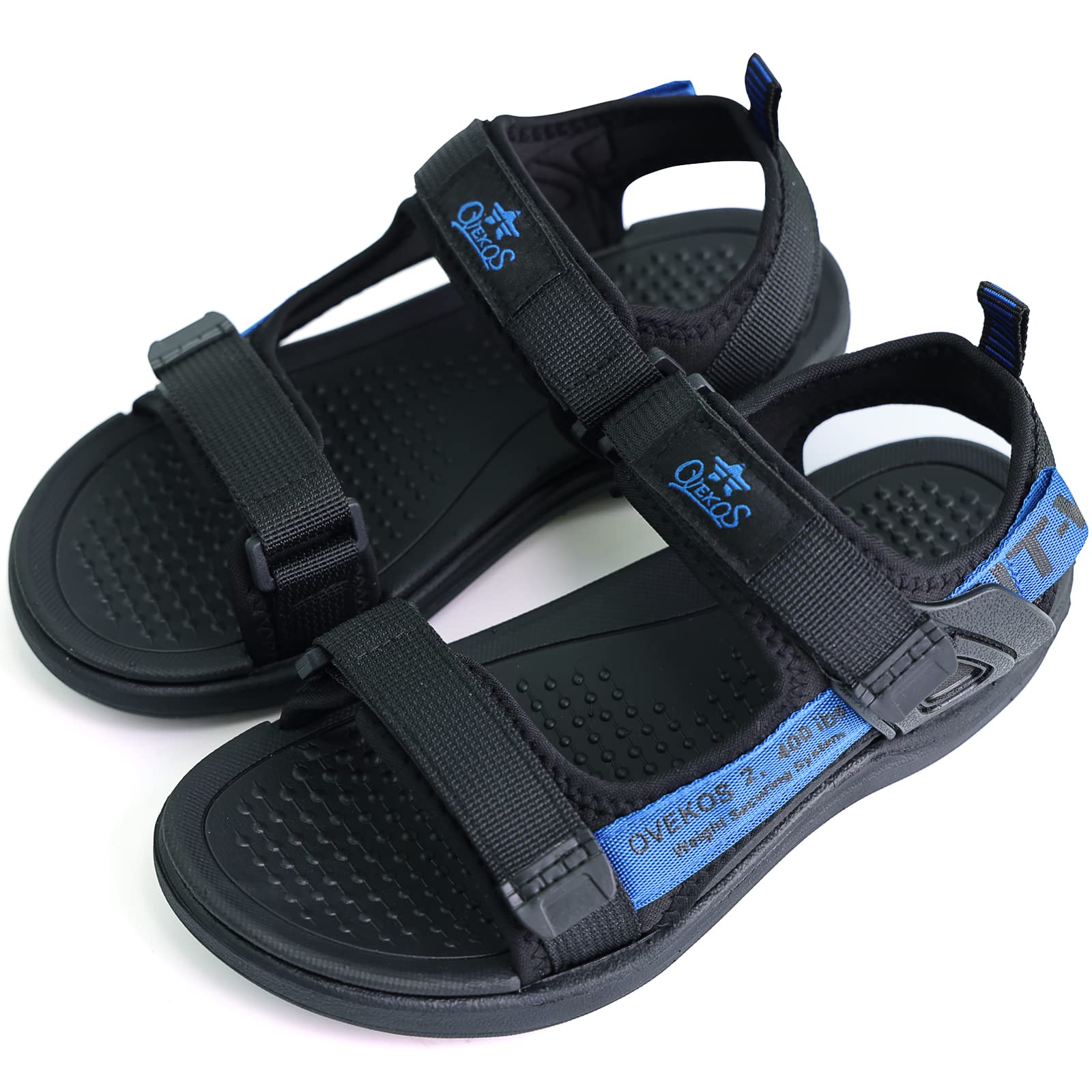 Sandalias para niños Zapatos planos deportivos al aire libre con punta abierta para niños Tamaño 28-41 EU