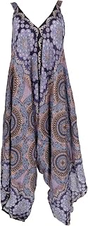 Mono de verano de mandala, de gran tamaño, para playa, para mujer