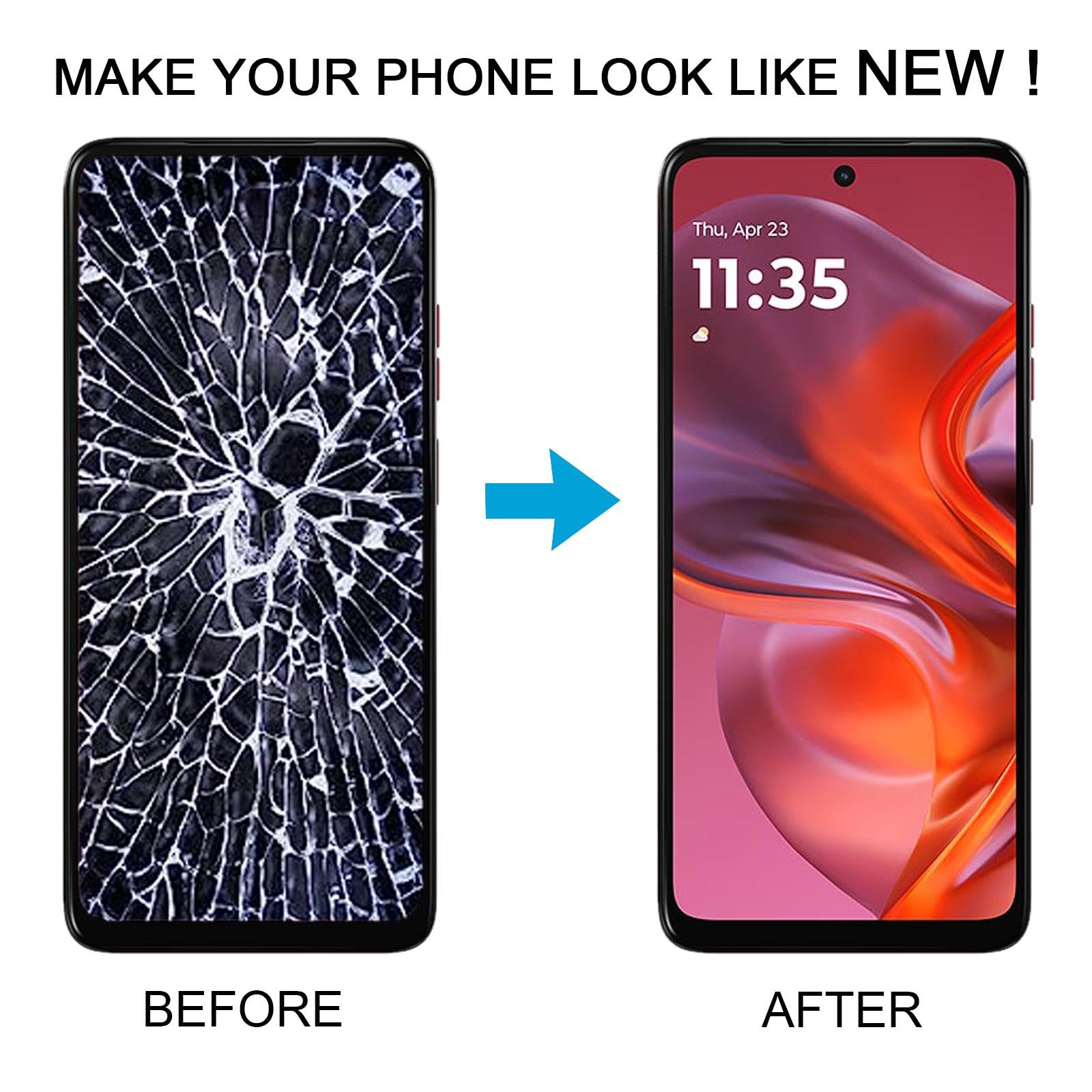 Amazon.co.jp: Hiregolish 携帯電話 LCD スクリーン 交換用 修理 部品