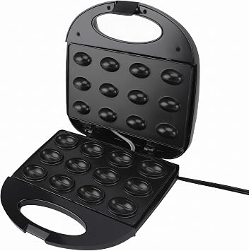 Waffle Iron Maker Machine, Large acity 12PC Double Sided Baking Tool, Adjustable Temperature Nonstick Plates Stainless Steel Waffle Maker with Handle