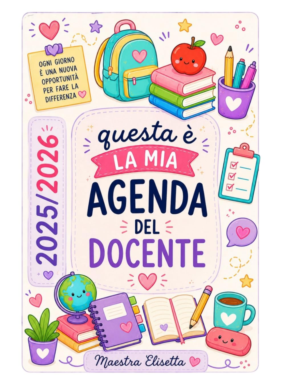AGENDA A5 26/27 DEL DOCENTE DI MAESTRA ELISETTA
