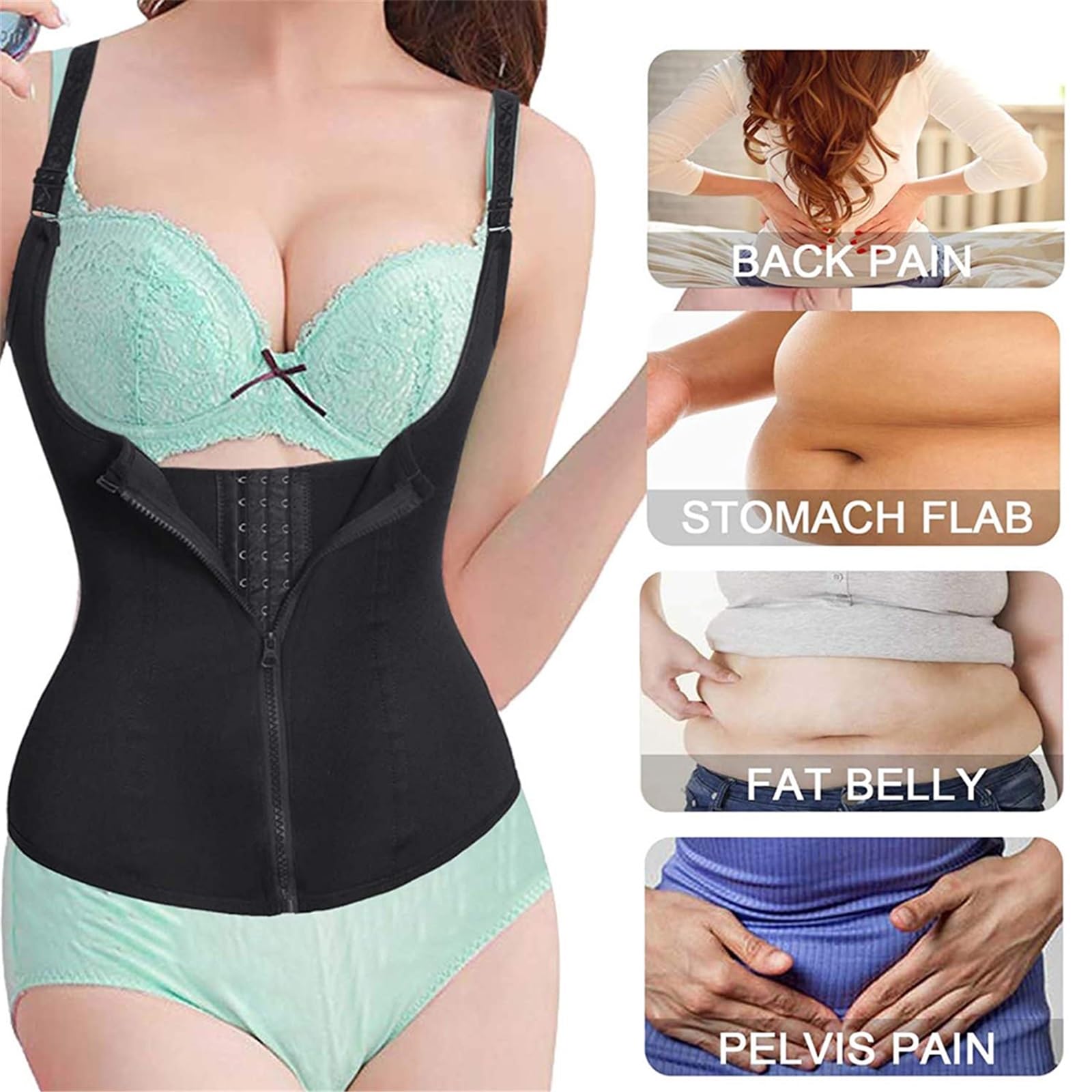 1 Faja Moldeadora de Cintura posparto, Faja de Soporte de Maternidad, Faja Abdominal Moldeadora, Faja posparto for cesárea Faja Postparto(L)