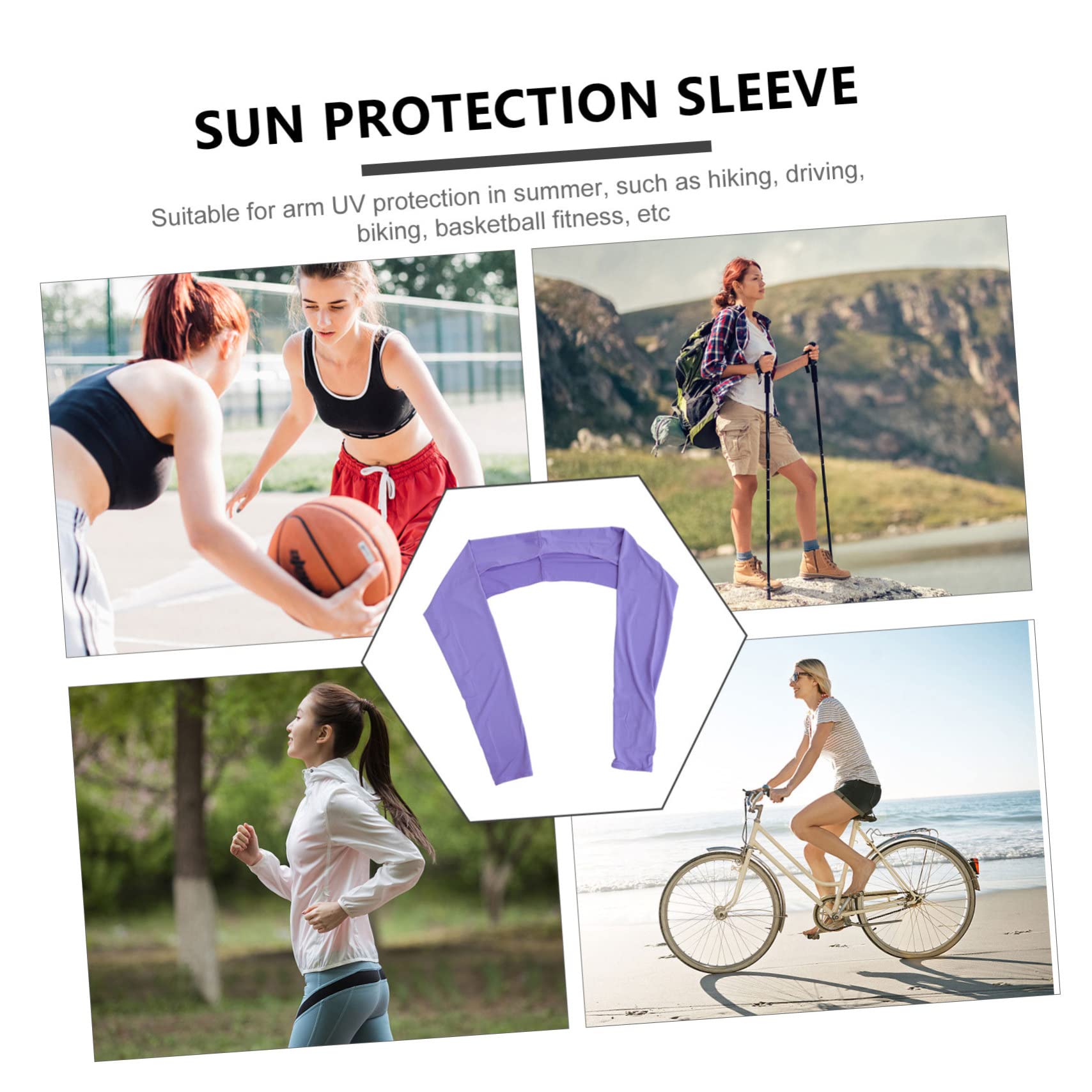 BESPORTBLE 20piezas Mangas Para Brazos De Protección Solar Uv Manga De Enfriamiento Unisex Ciclismo Golf y Actividades Exteriores