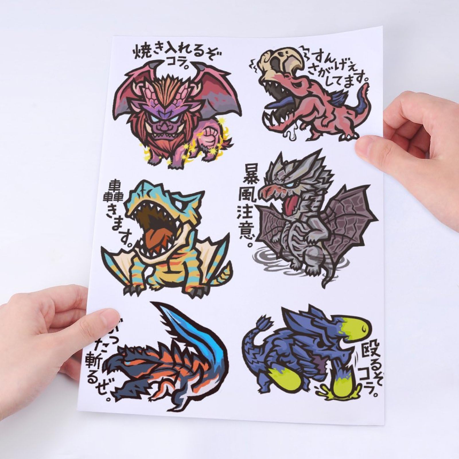 Amazon.co.jp: ステッカー ステッカーセット モンスターハンター