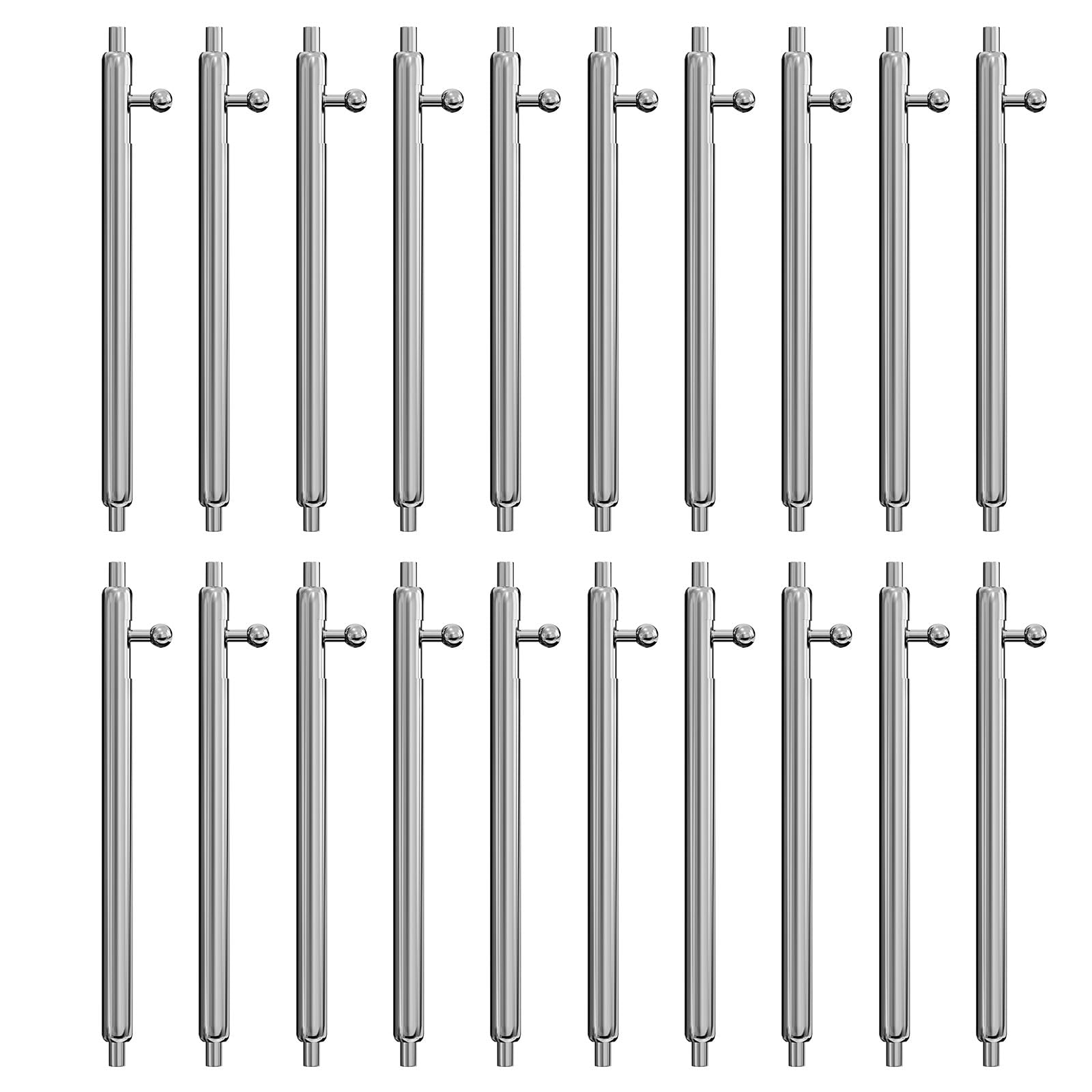 Hapysen Quick Release Spring Bar Compatible for Samsung Galaxy Watch 6/Galaxy Watch 5/5 Pro/Galaxy Watch 4/4 Classic/Galaxy Watch (42mm)/ Galaxy Watch Active 2 (40mm 44mm) Watch Pins