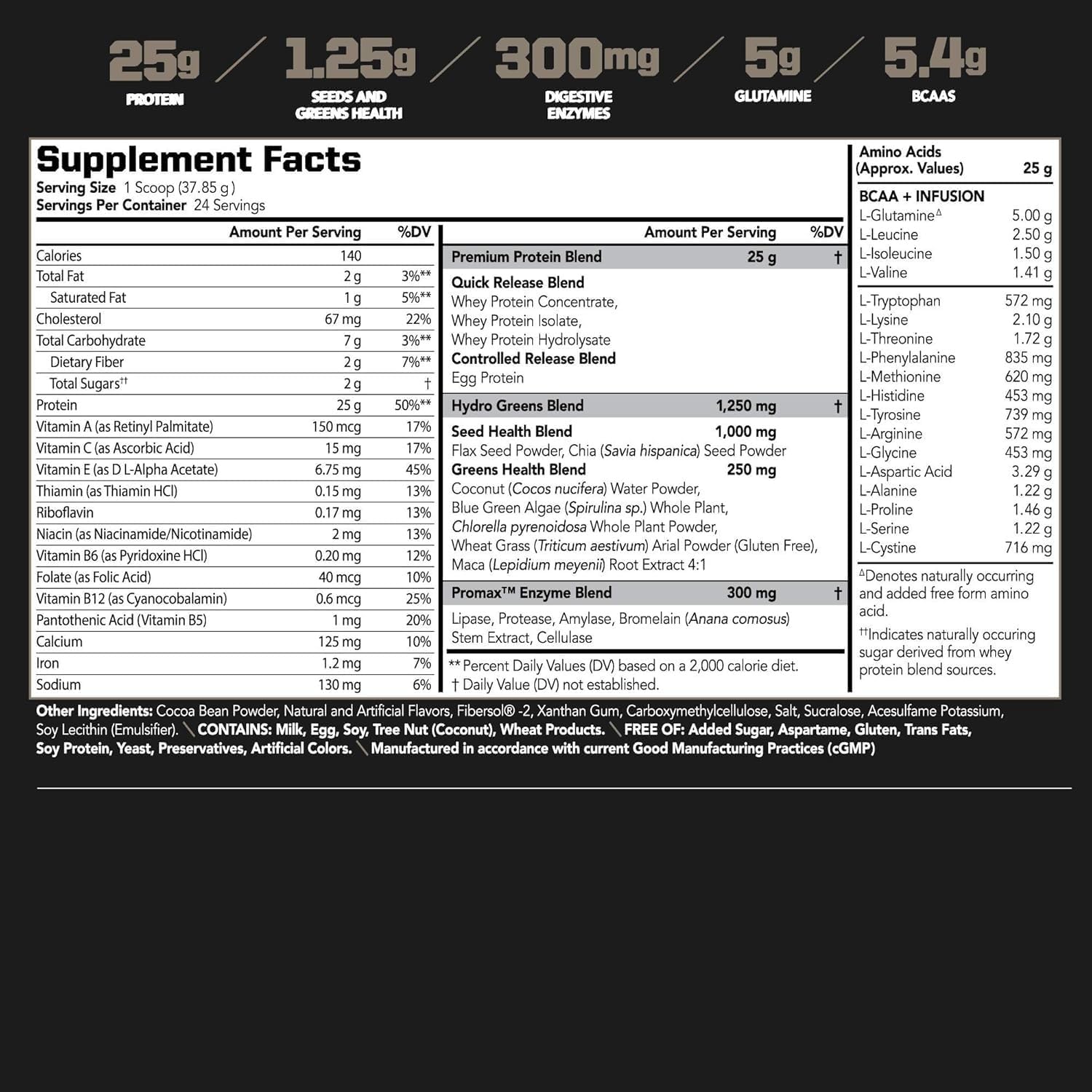 PMD Sports Amplify XL Premium Whey Protein Vanilla Flex - 48 Servings — Amazon image 2