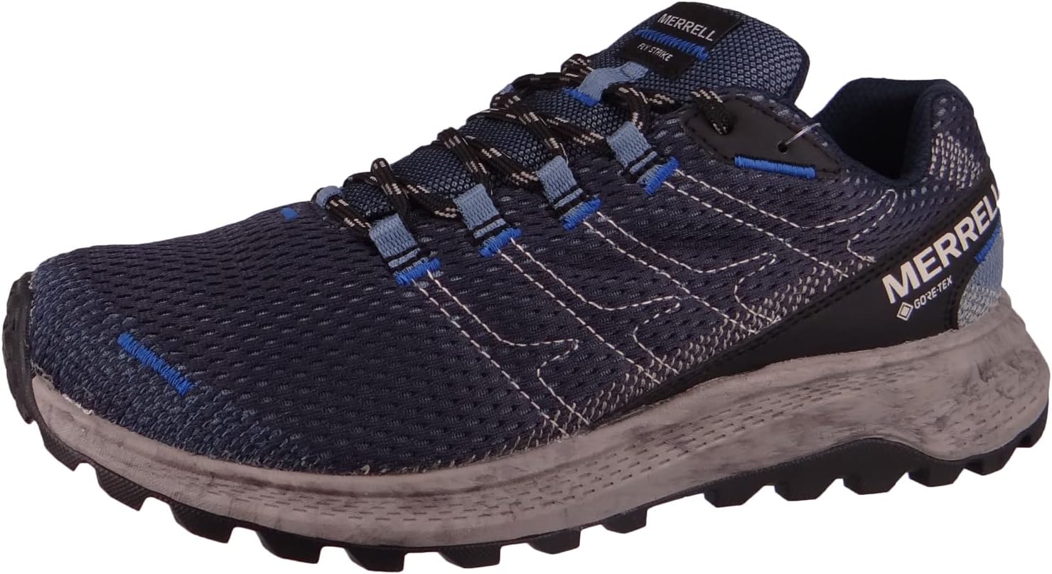 MERRELL Fly Strike GTX J067469 men's waterproof breathable Gore-Tex trekking trail shoes, grey