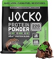 Vista 1 de Jocko Fuel Mölk Proteína de suero en polvo 22g Mezcla baja en azúcares de fruta del monje - Recuperación y crecimiento muscular, el embalaje puede