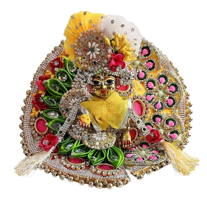 Image of Partish Laddu Gopal Janamashtmi Diwali Dress Size 5 l Ladoo Gopal Dress l Kanha Ji Dress Size 0 1 2 4 5 6 (A1)
