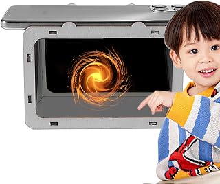 Hologram Projector – Compact Phone Theater Box | Immersive Phone Viewing Experience | Eco-Friendly Wood and Acrylic, Glue- Assembly, Portable Design For Home or Outdoor Entertainment