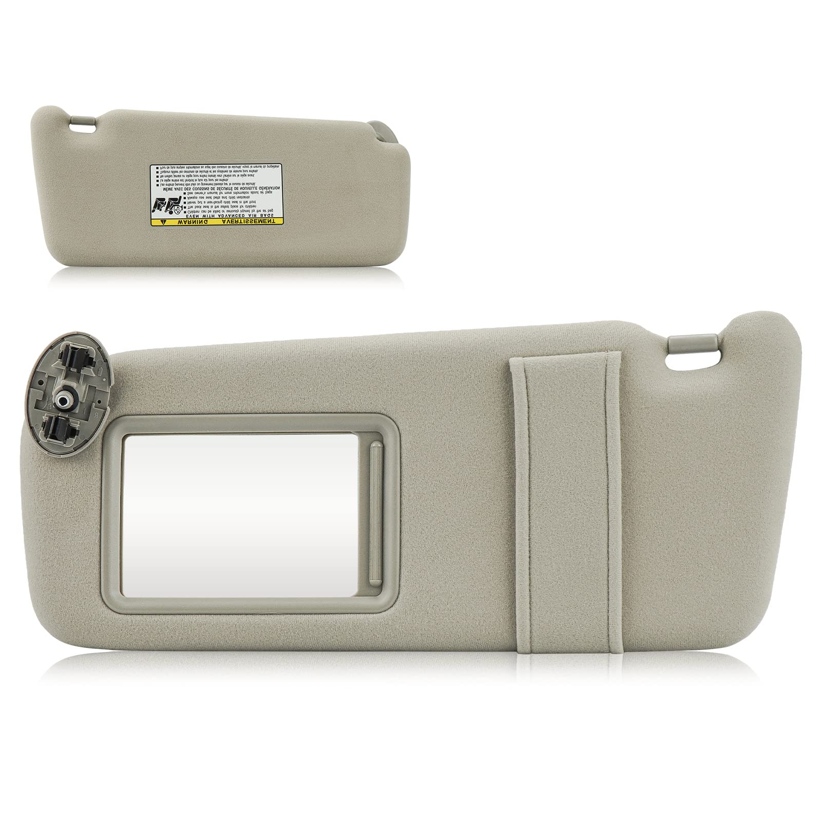 翌日発送　ピリオド　3枚 Amazon.com: Sun Visor for 2007-2011 Toyota Camry Without