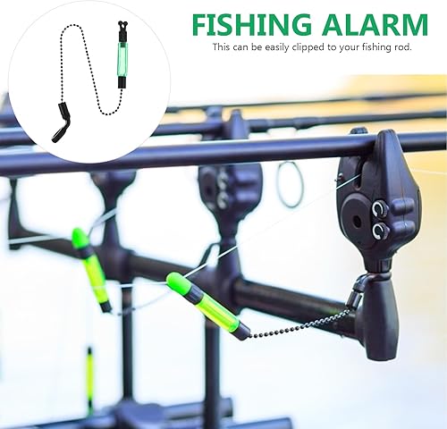 Miniatura 2 de Alarma de pesca Accesorios de pesca Indicador de mordedura de carpa Alarma de pesca de hierro Percha de alarma de pesca Suministros de herramientas