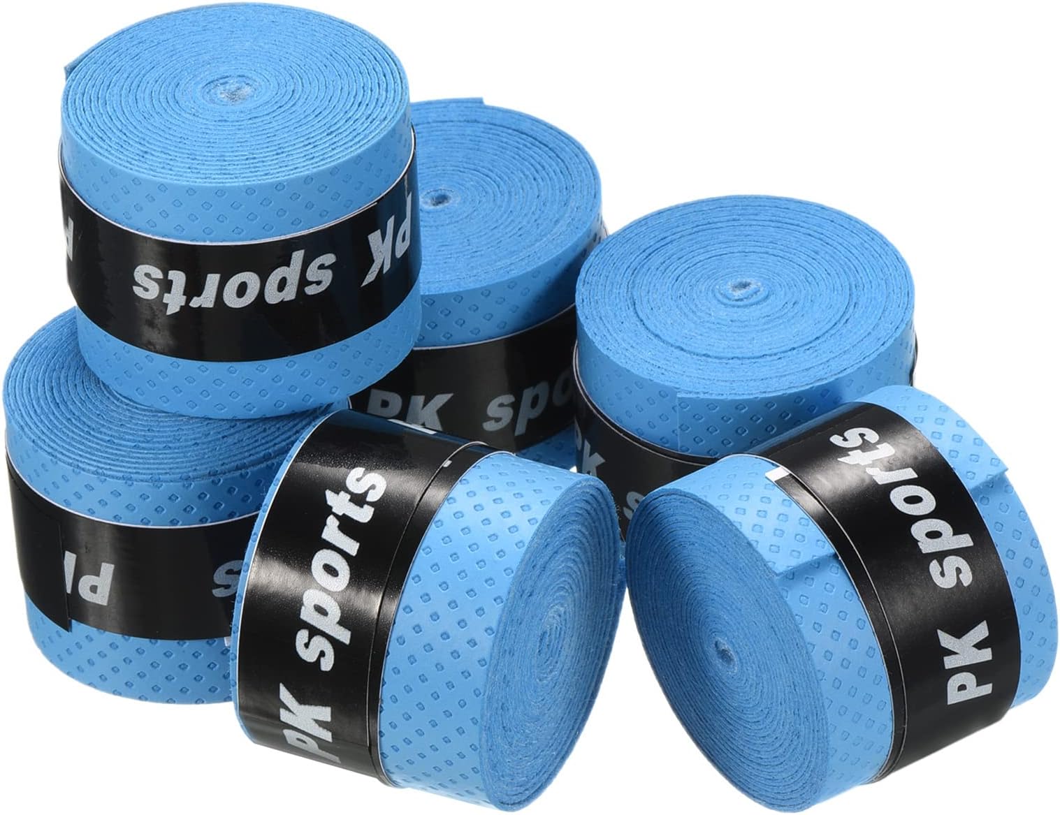 PATIKIL Tennis Racket Grip Tape, PU Overgrip Round Groove Non-Slip Absorb Sweat for Badminton Fishing Rod