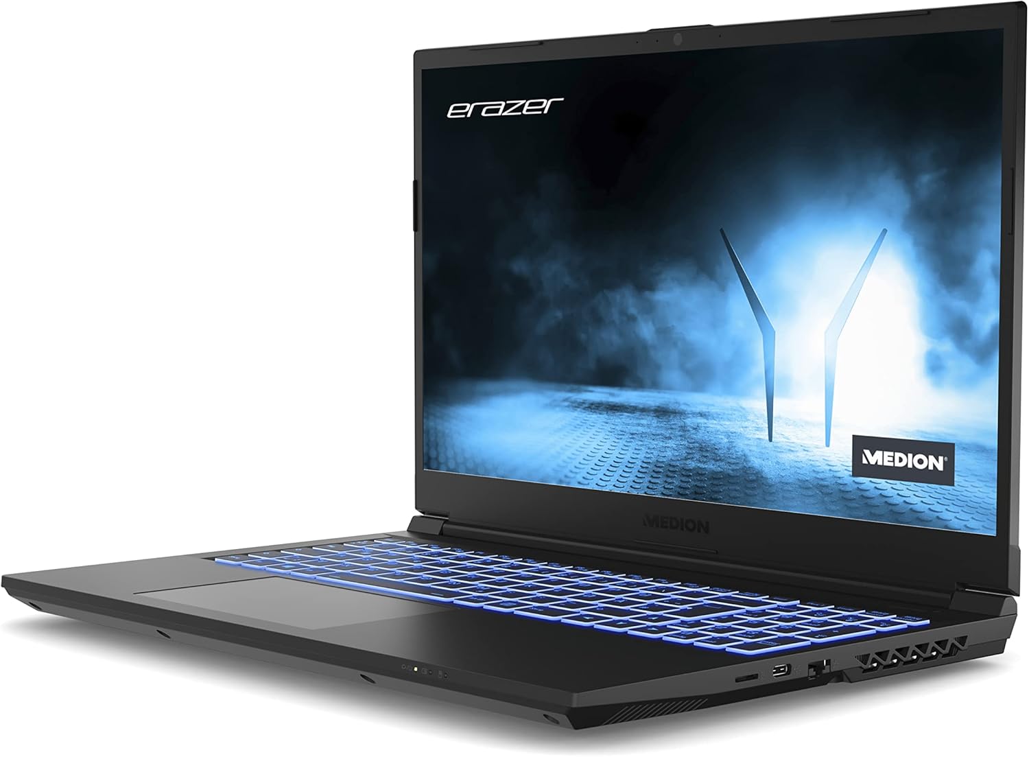 ERAZER Notebook Gaming Crawler E30, Display FHD 15,6, Intel i5-12500H, RAM 8GB, SSD 512GB, Scheda grafica NVIDIA GeForce RTX 3050, Windows 11 ERAZER Notebook Gaming Crawler E30, Display FHD 15,6, Intel i5-12500H, RAM 8GB, SSD 512GB, Scheda grafica NVIDIA GeForce RTX 3050, Windows 11