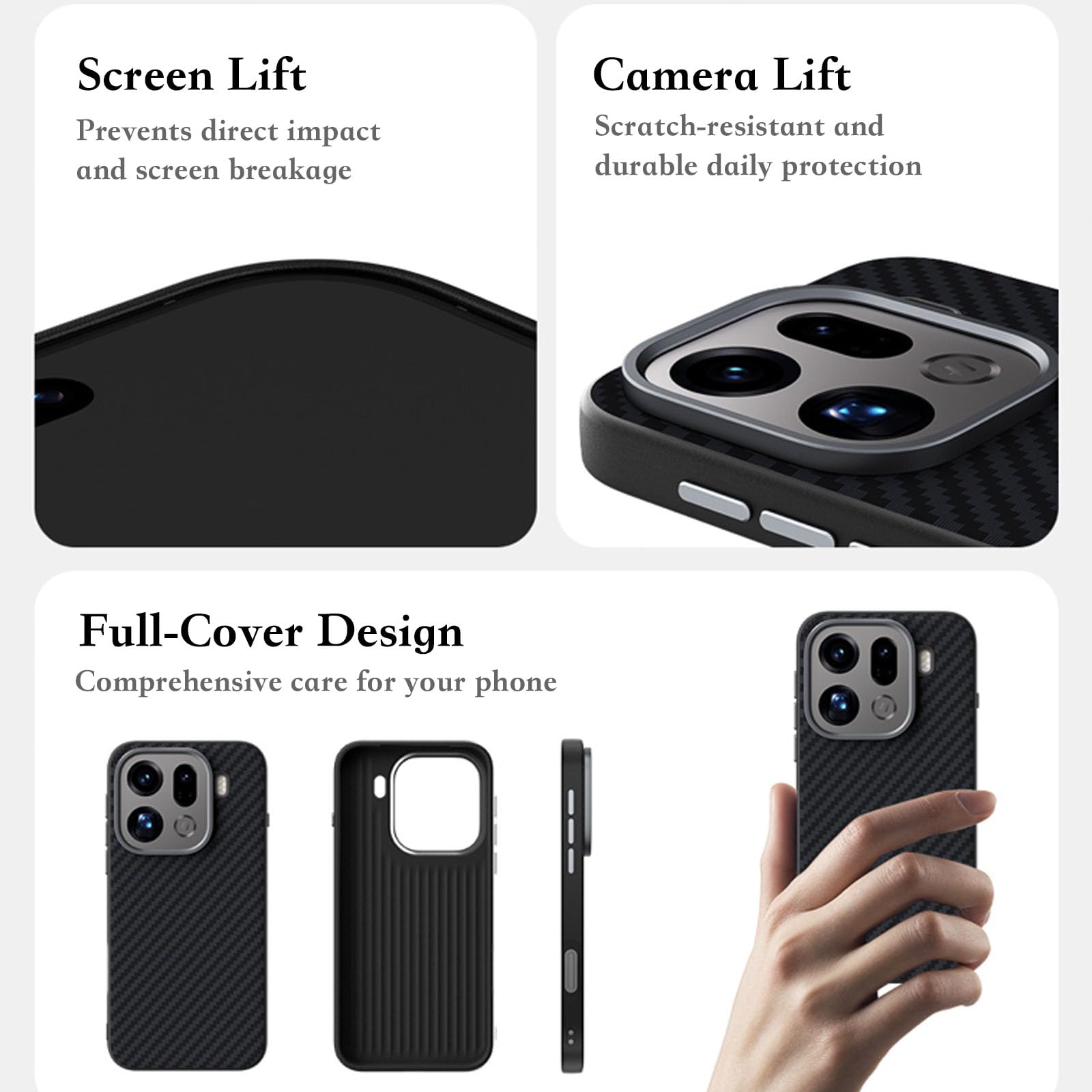 Amazon.co.jp: Yienning 磁気ケース Oppo Find X8用 MagSafe対応