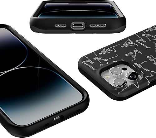 Vista 1566 de Casely - Funda para iPhone 14 Pro Max, Viva La Vida, Frida Kahlo Floral Collage, compatible con MagSafe 10 Frida Kahlo Viva La Vida Collage