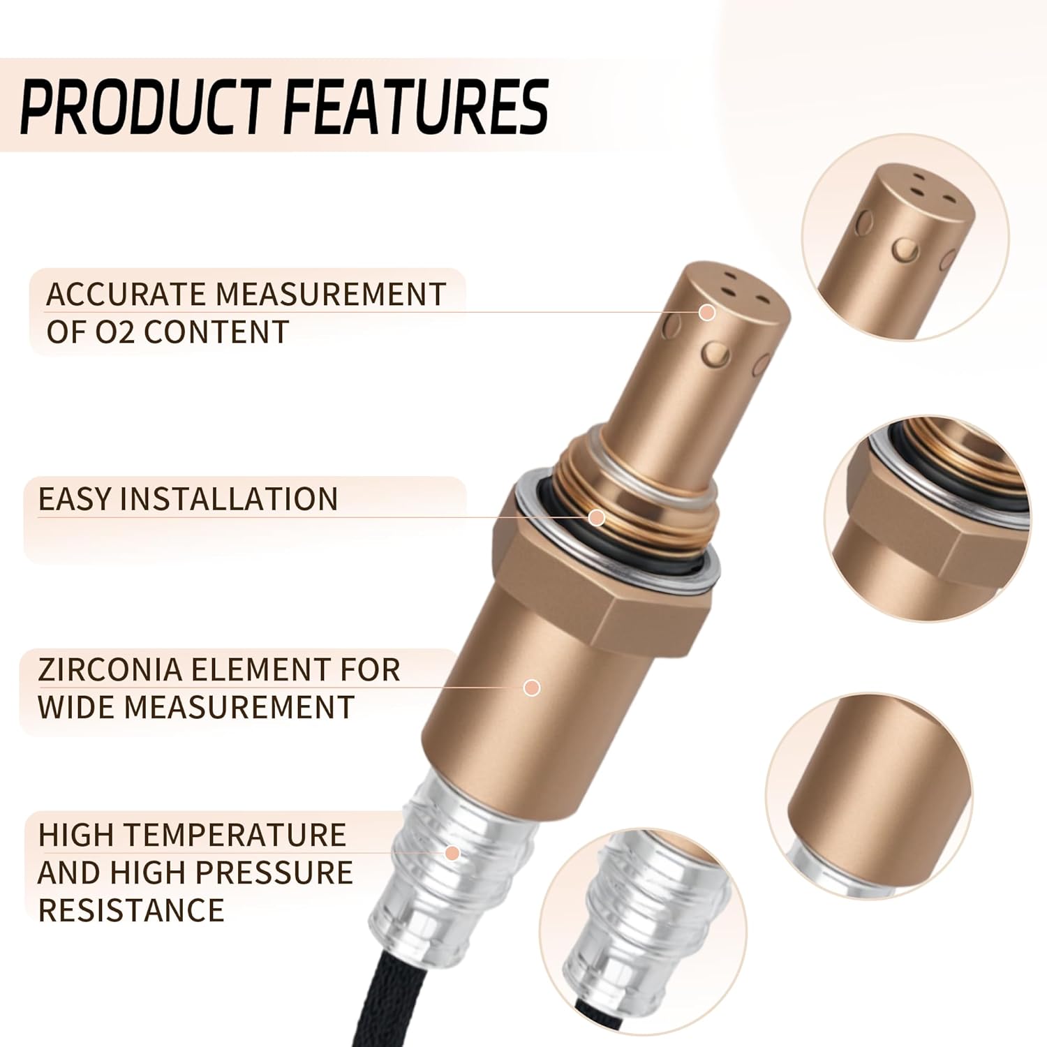 Upstream and Downstream Oxygen O2 Sensor Compatible with Toyota 2003-2011 Camry,2004-2008 RAV4,for Lexus ES350 Scion tC 2008-2010 Replace#234-9041,234-4260