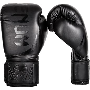 [VENUM] Boxing Gloves Challenger 2.0 Boxing Gloves (Black/Black) (14oz)