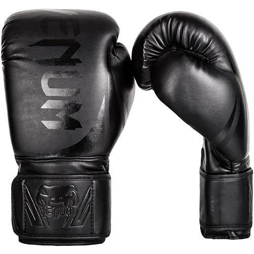 Venum Challenger 2.0 Boxing Gloves - Black/Black - 16 oz