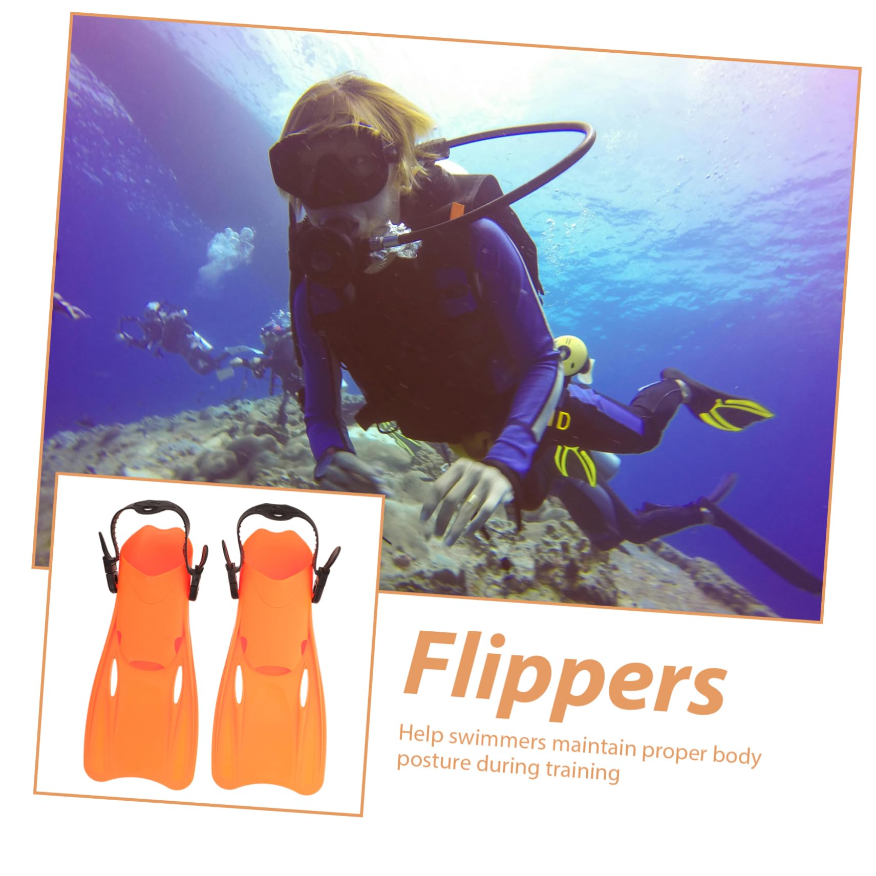 POPETPOP 3 Pary Akcesoria Do Nurkowania Płetwy Do Snorkelingu Dla rosłych Płetwy Pływania Nurkowanie Dla rosłych Pływania Pływanie Snorkeling Flipper