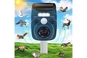 Upgraded Solar Ultrasonic Bird Repeller: Keep Your Outdoor Space Bird-Free